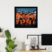 Shuttle-sts107-s-002 Poster (Thuiskantoor)
