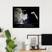 Shuttle-sts13-307-009 Poster (Thuiskantoor)
