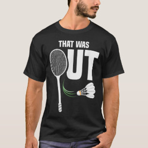 Shuttle wil geen Team Shuttle Coach Badminton T-shirt