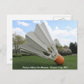 Shuttlecock # 4 briefkaart (Voorkant / Achterkant)