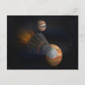 Shuttlecock Space Shuttle Briefkaart (Voorkant)