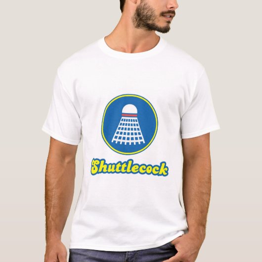 Shuttlecock T-shirt (Voorkant)