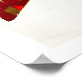 SHWANN: De futuristische Samurai DJ Poster (Hoek)