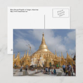 Shwe Dagon Pagoda Briefkaart (Voorkant / Achterkant)