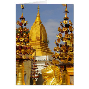 Shwe Zigon Pagoda-complex in Bagan (Pagan),