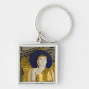 Shwedagon Pagoda (Paya), grote tempellocatie die 3 Sleutelhanger