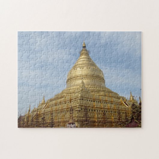 Shwedagon Pagoda Yangon Myanmar Legpuzzel (Horizontaal)