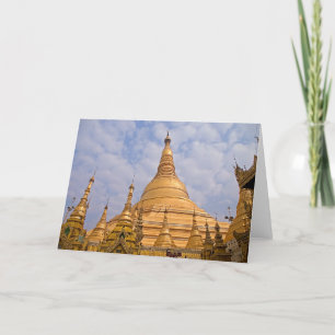 Shwedagon Paya ・ Carte de voeux