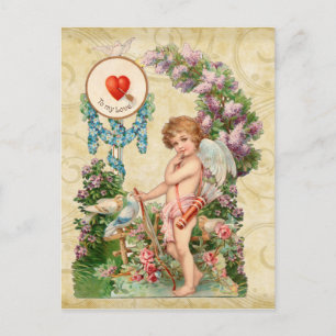 Shy Cupid Valentijn Briefkaart
