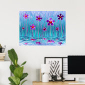 Shy Daisies Print (Thuiskantoor)