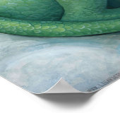 Shy Dragon Poster (Hoek)