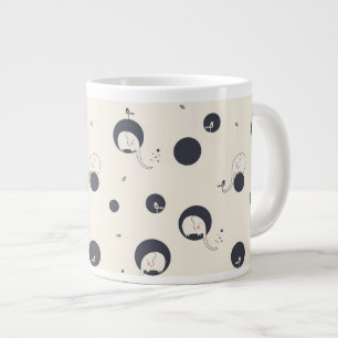 Shy Elephant Pattern Jumbo Mok