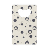 Shy Elephant Pattern Kredietkaart Flessenopener (Achterkant)