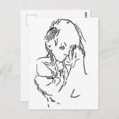 Shy Stuff Briefkaart (Voorkant / Achterkant)