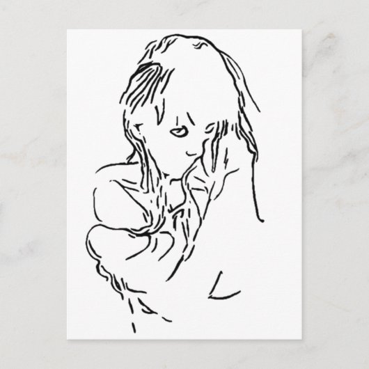 Shy Stuff Briefkaart (Voorkant)