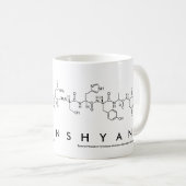 Shyann peptide nom mug (Devant droit)