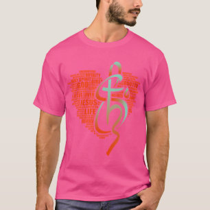 Shyju Mathew - Geïnspireerde woorden - Jesus Lover T-shirt