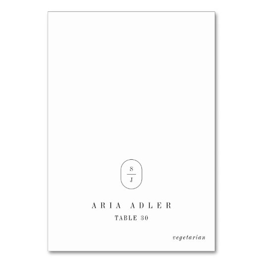 SHYLAH Classic Neutre Unique Mariage Cartes de Pla (Par défaut)