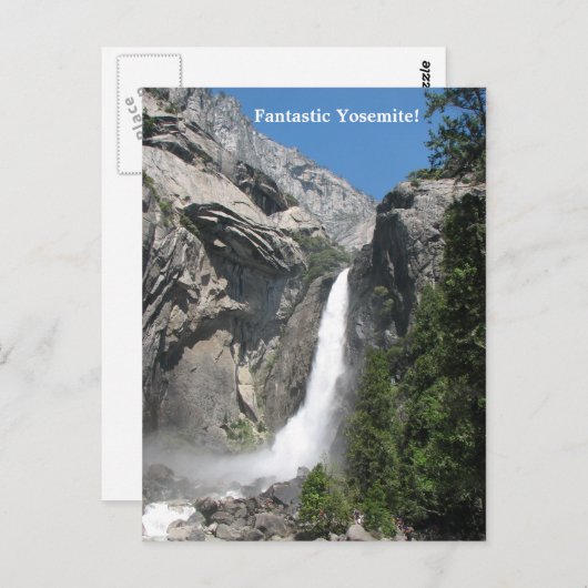 Si Belle Carte Postale Yosemite ! (Devant / Derrière)