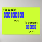 Si ça ne vous met pas au défi - affiche (Devant)