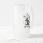 Si ce n'est pas écossais de verre givré Mug (Devant droit)