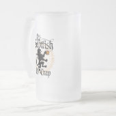 Si ce n'est pas écossais de verre givré Mug (Devant gauche)