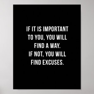 Si c'est important - Impression Inspirationnelle d