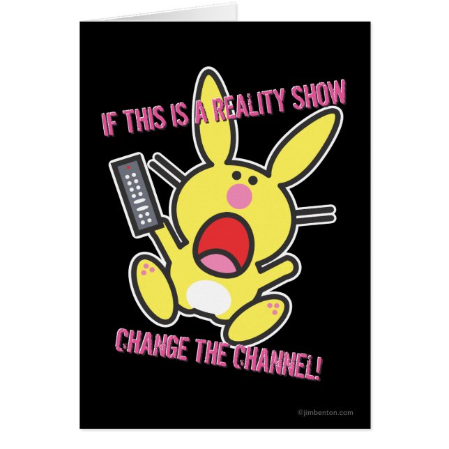 Si c'est une télé réalité (Devant)