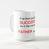 Si d'abord vous ne réussissez pas la tasse de (Devant gauche)