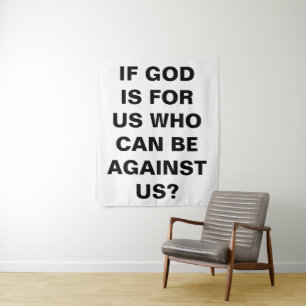 Si Dieu Est Pour Nous... Tenture