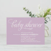 SI DOUCE | INVITATION BABY SHOWER (Debout devant)