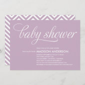 SI DOUCE | INVITATION BABY SHOWER (Devant / Derrière)