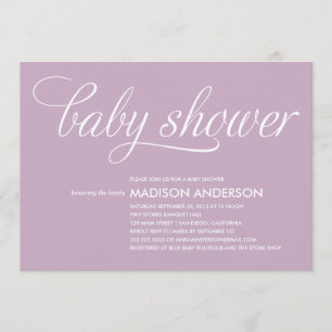 SI DOUCE INVITATION BABY SHOWER