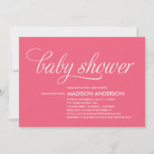 SI DOUCE| INVITATION BABY SHOWER (Devant)