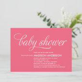 SI DOUCE| INVITATION BABY SHOWER (Debout devant)