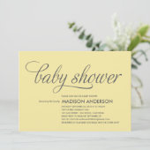 SI DOUCE| INVITATION BABY SHOWER (Debout devant)