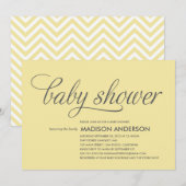 SI DOUCE| INVITATION BABY SHOWER (Devant / Derrière)