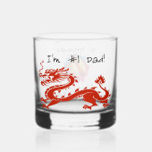 "Si Heureux..." Verre Whiskey personnalisable (Verso)