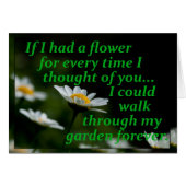 Si j'avais une fleur pour chaque fois que je pensa (Devant horizontal)