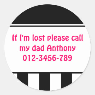 Si je suis les autocollants perdus