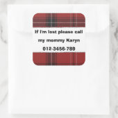 Si je suis perdu Stickers (Sac)