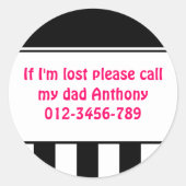 Si je suis perdu Stickers (Devant)