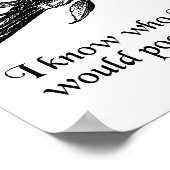 Si j'étais un oiseau Affiche drôle (Coin)