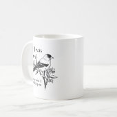Si j'étais un oiseau Mug drôle (Devant gauche)