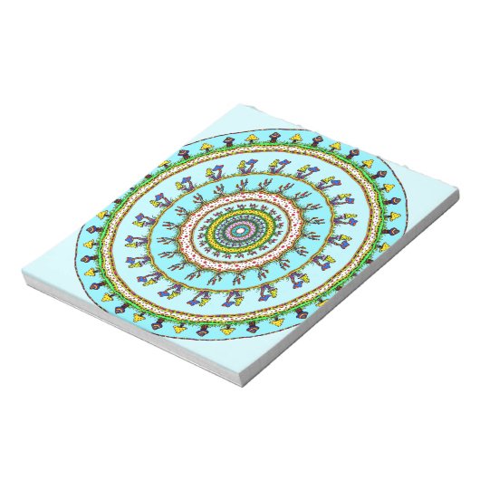 si joli bloc-notes mandala (Tourné)