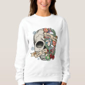 Si joyeux son sweatshirt effrayant (Devant)