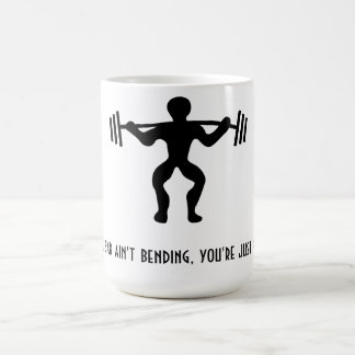 Si la barre ne plie pas la tasse