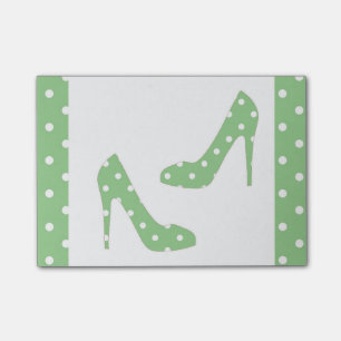 Si la chaussure adapte des notes de post-it