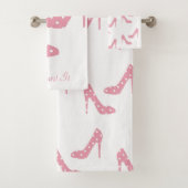 Si la chaussure adapte le rose (En situation)