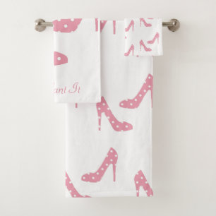Si la chaussure adapte le rose